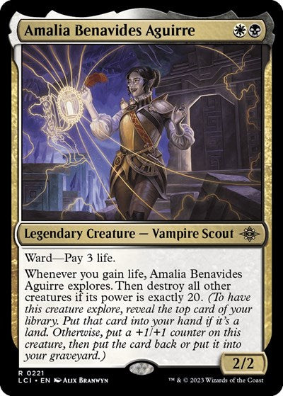 Amalia Benavides Aguirre (The Lost Caverns of Ixalan) Light Play Foil
