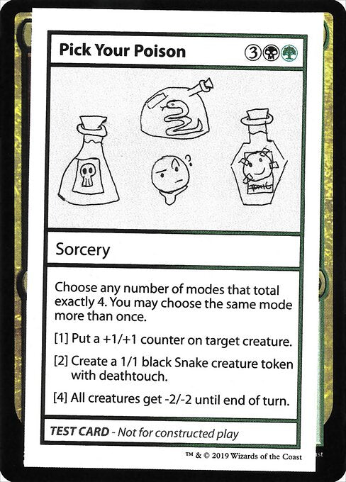 Pick Your Poison  No PW Symbol|1|0|0.00