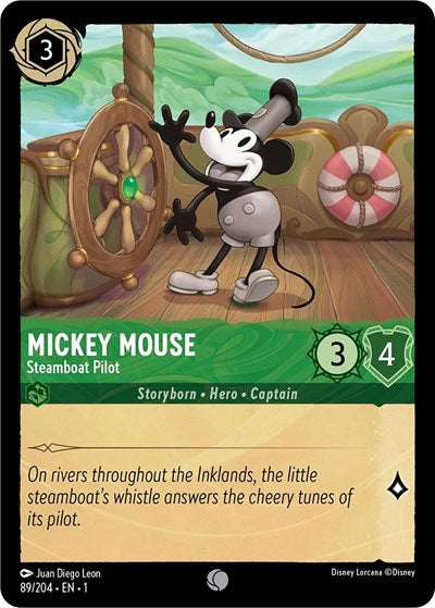 Mickey Mouse - Steamboat Pilot (The First Chapter) Near Mint