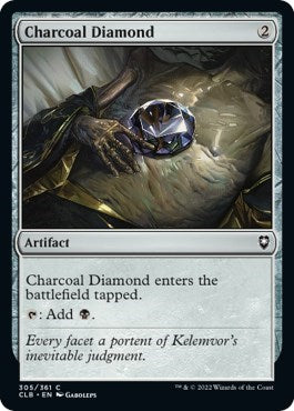 Charcoal Diamond (Commander Legends: Battle for Baldur's Gate) Light Play