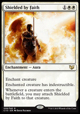 Shielded by Faith (Commander 2015) Light Play