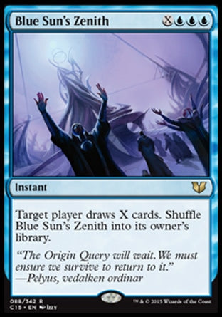 Blue Sun's Zenith (Commander 2015) Medium Play