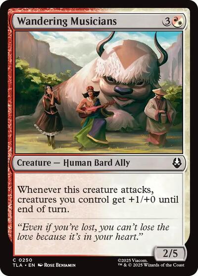Wandering Musicians (Avatar: The Last Airbender) Near Mint