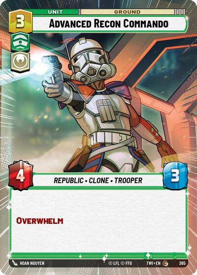 Advanced Recon Commando (Hyperspace) (Twilight of the Republic) Near Mint Foil