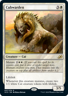 Cubwarden (Ikoria: Lair of Behemoths) Near Mint Foil