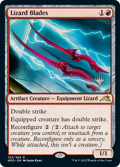 Lizard Blades (Promo Pack: Kamigawa: Neon Dynasty) Near Mint