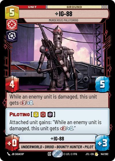 IG-88 Murderous Phlutdroid (Jump to Lightspeed) Near Mint