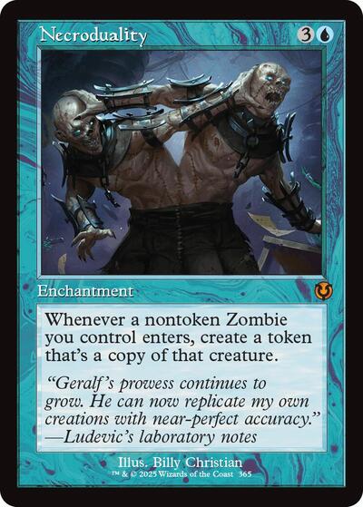 Necroduality (Retro Frame) (Innistrad Remastered) Light Play