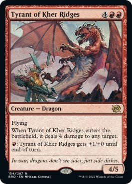 Tyrant of Kher Ridges (The Brothers' War) Light Play