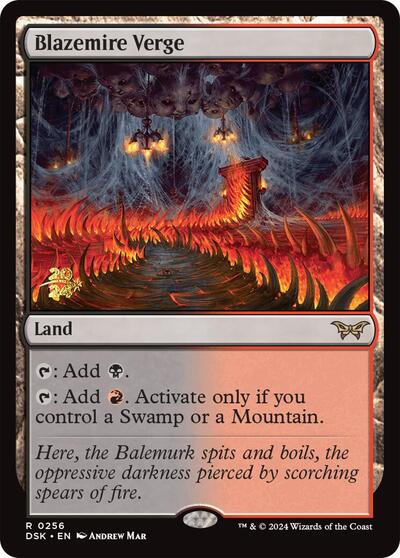 Blazemire Verge (Promos: Prerelease Cards) Light Play Foil