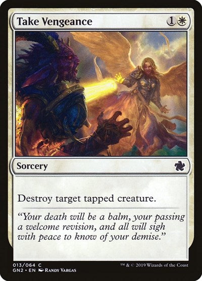 Take Vengeance (Magic Game Night 2019) Near Mint