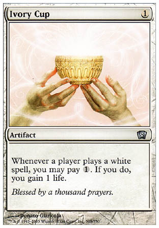 Ivory Cup (8th Edition) Medium Play Foil