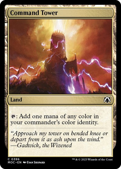 Command Tower (Commander: March of the Machine) Near Mint