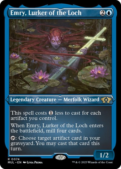 Emry, Lurker of the Loch (Foil Etched) (March of the Machine: Multiverse Legends) Near Mint Foil