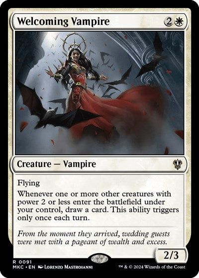 Welcoming Vampire (Commander: Murders at Karlov Manor) Near Mint