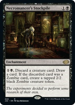 Necromancer's Stockpile (Jumpstart 2022) Near Mint