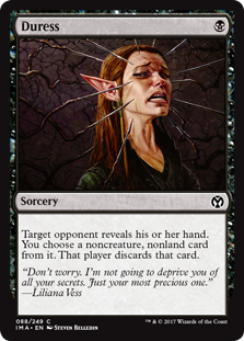 Duress (Iconic Masters) Medium Play Foil