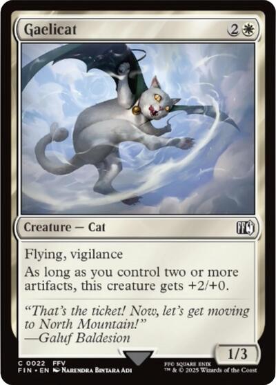 Gaelicat (Universes Beyond: FINAL FANTASY) Near Mint