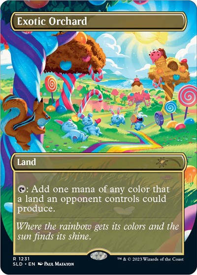 Exotic Orchard (Secret Lair) Light Play Foil