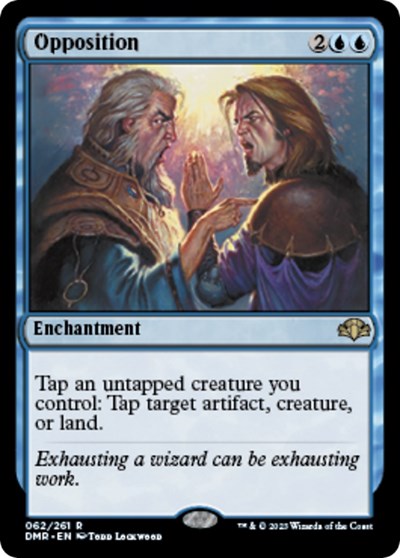 Opposition (Dominaria Remastered) Light Play