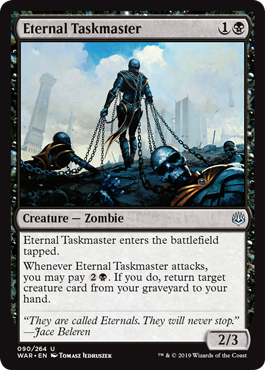 Eternal Taskmaster (War of the Spark) Light Play