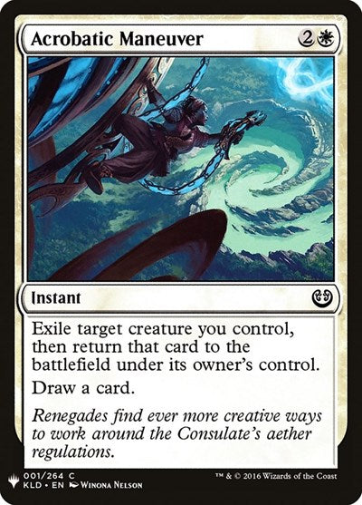 Acrobatic Maneuver (Mystery Booster) Light Play