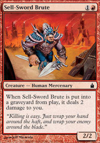 Sell-Sword Brute (Ravnica) Medium Play