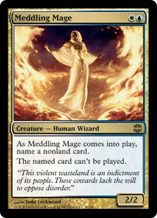 Meddling Mage (Alara Reborn) Damaged / Poor