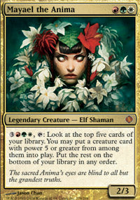 Mayael the Anima (Shards of Alara) Medium Play