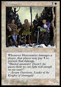 Mercenaries (Ice Age) Medium Play