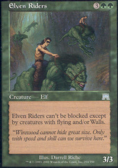 Elven Riders (Onslaught) Light Play Foil
