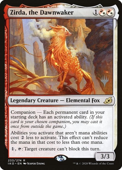 Zirda, the Dawnwaker (Promo Pack: Ikoria) Near Mint Foil