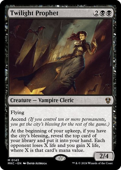 Twilight Prophet (Commander: Murders at Karlov Manor) Near Mint