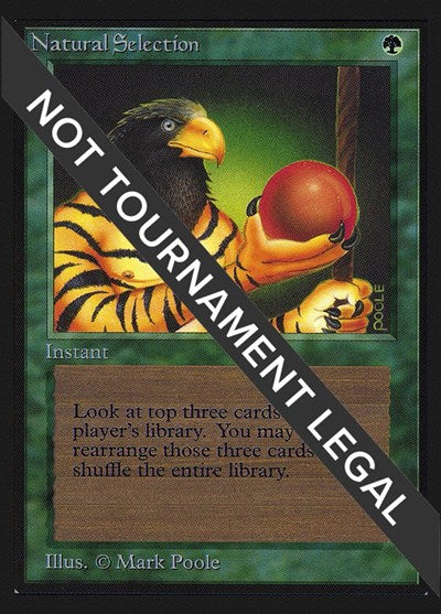 Natural Selection (CE) (Collector's Edition) Light Play