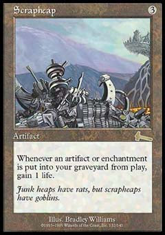 Scrapheap (Urza's Legacy) Medium Play