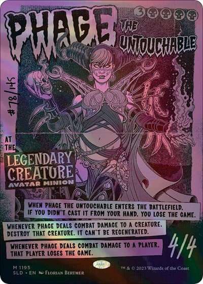 Phage the Untouchable (Secret Lair) Near Mint Foil