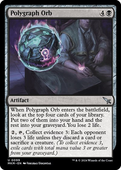 Polygraph Orb (Murders at Karlov Manor) Near Mint Foil