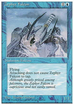 Zephyr Falcon (4th Edition) Light Play