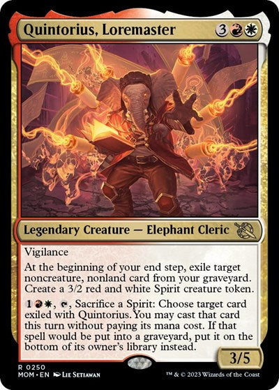 Quintorius, Loremaster (March of the Machine) Light Play