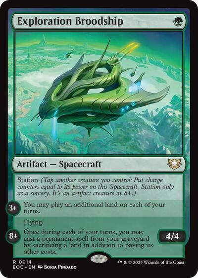 Exploration Broodship (Commander: Edge of Eternities) Light Play