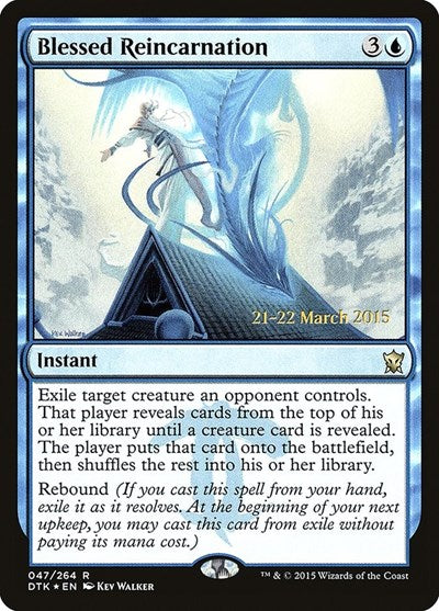 Blessed Reincarnation (Promos: Prerelease Cards) Medium Play Foil