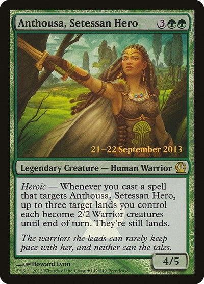Anthousa, Setessan Hero (Promos: Prerelease Cards) Medium Play Foil