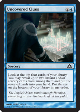Uncovered Clues (Dragon's Maze) Medium Play