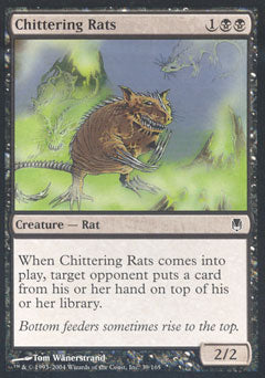 Chittering Rats (Darksteel) Light Play Foil