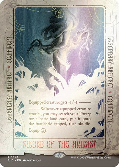 Sword of the Animist (Rainbow Foil) (Secret Lair) Near Mint Foil