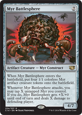 Myr Battlesphere (Commander 2014 Edition) Medium Play