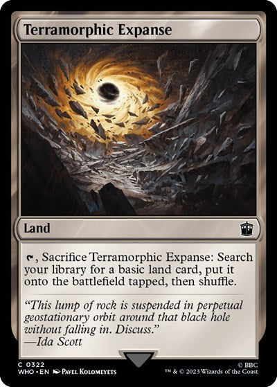 Terramorphic Expanse (Universes Beyond: Doctor Who) Light Play Foil