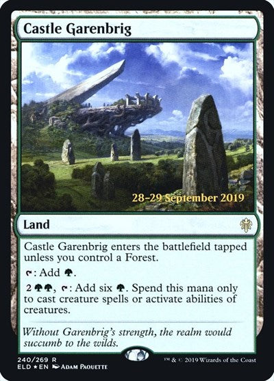 Castle Garenbrig (Promos: Prerelease Cards) Near Mint Foil