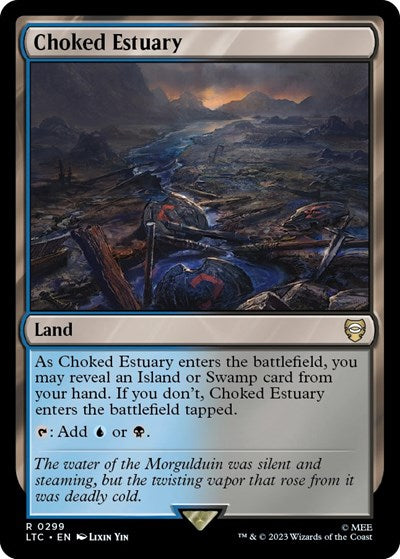 Choked Estuary (Commander: The Lord of the Rings: Tales of Middle-earth) Near Mint