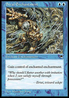 Steal Enchantment (Tempest) Damaged / Poor